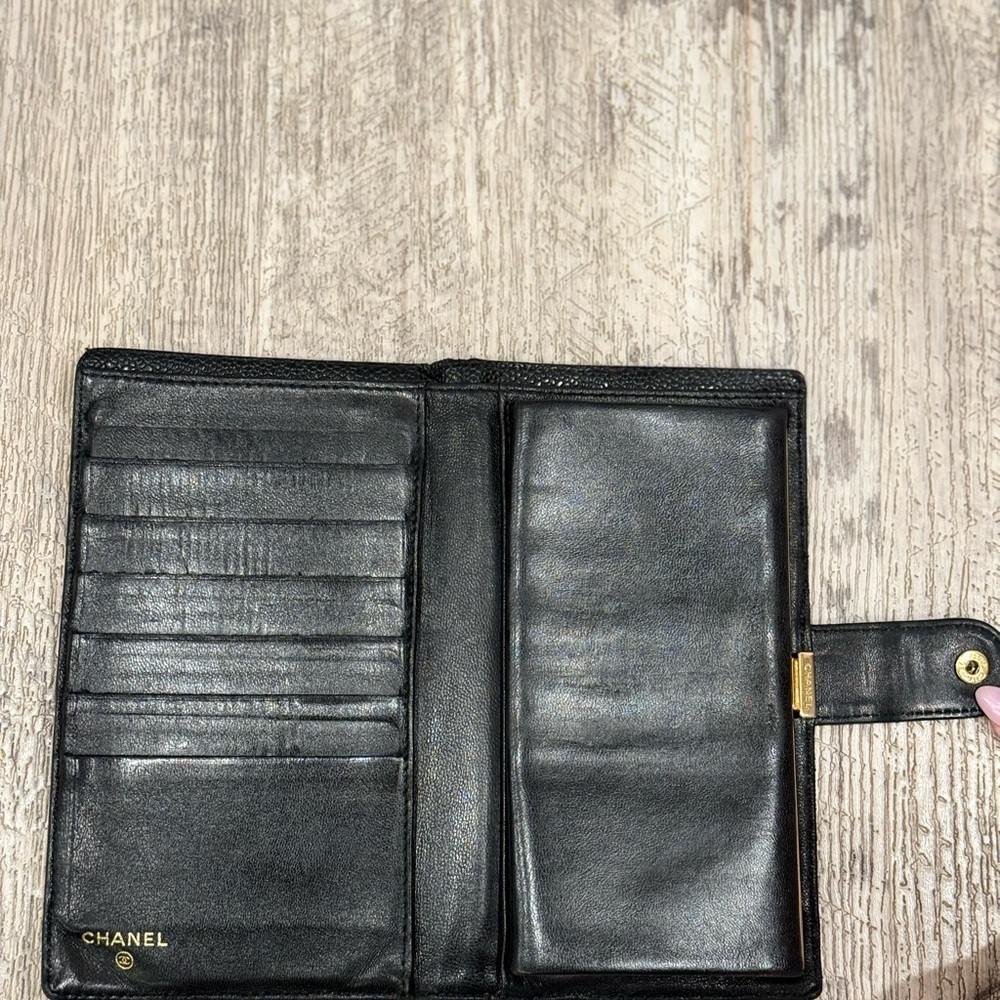 Chanel Long Wallet, Caviar Leather - Picture 7 of 13